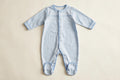 Blue Dot Baby Footed Pajamas