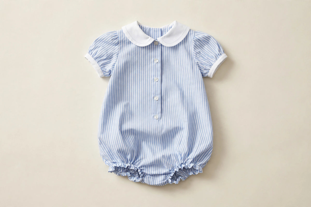 Blue Stripe Baby Bubble