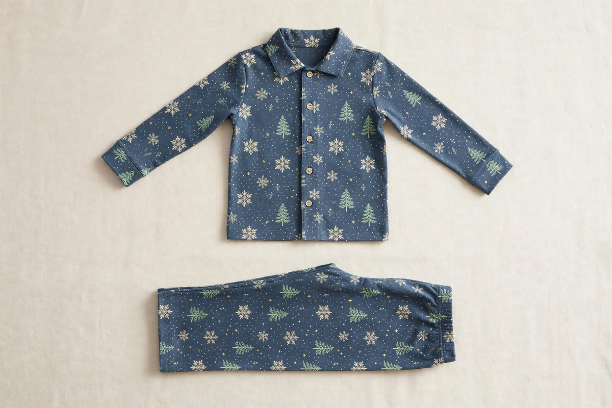 Christmas Winter Night Pajama Set