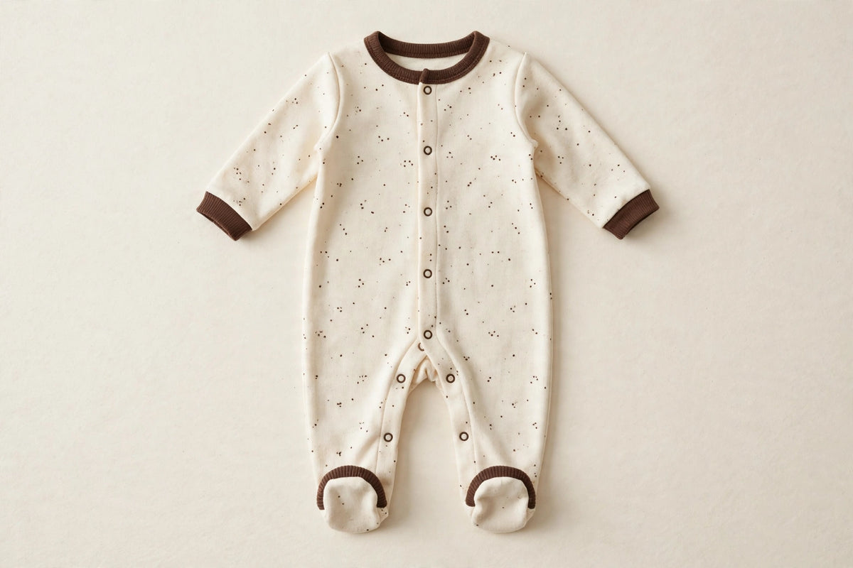Fall Cream Footed Pajamas