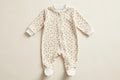 Fall Leaf Print Footed Sleeper