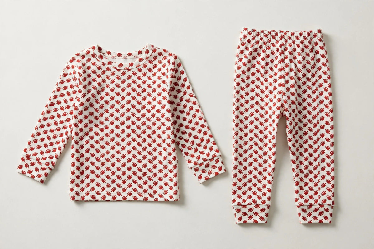 Red & White Gameday Pajama Set