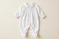 White Smocked Footed Sleeper